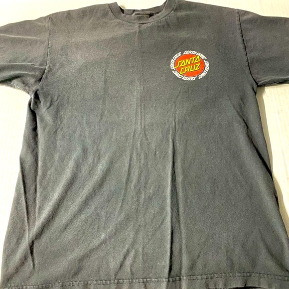 Santa Cruz Skateboards Other - Santa Cruz skateboards Tshirt 2000’s used black M
